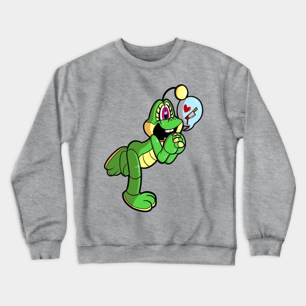 Happy Frog Crewneck Sweatshirt by pembrokewkorgi